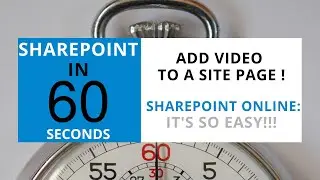 SharePoint: Play Video On SharePoint Pages