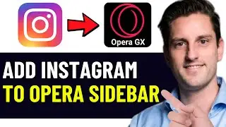 HOW TO ADD INSTAGRAM TO OPERA GX SIDEBAR 2024! (FULL GUIDE)