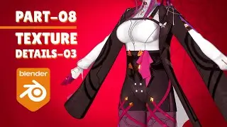 Honkai Star Rail - Kafka FanArt PART-08 | Texture Details | @shionmgr