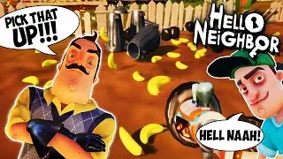 HELLO NEIGHBOR BANANA LAUNCHER | Hello Neighbor Mod