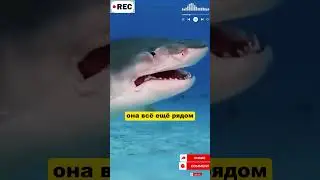 A shark saved a whale.