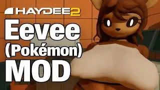 Eevee (Pokémon) Mod | Haydee 2 | Orange Zone, Hardcore, Gameplay, No Commentary, 8K, HDR