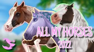 ALL my HORSES on STAR STABLE 2022