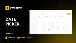 Introducing Date Picker by Powerviz – A Powerful Power BI Custom Slicer