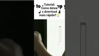Aprenda como deixar o download mais rápido #shorts #tecnologia #internet