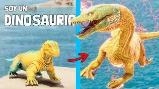 LA HISTORIA DEL DINOSAURIO NOTHOSAURUS DESTRUCTOR! Evoluciono para vengarme ARK Soy un Dinosaurio