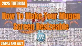 How To Set Your Jump Force Mugen Game Screen Into Full Screen and Resizeable Window