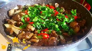 Куриные Сердечки По Корейски Для Любителей Остренького!!