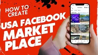 How to Create USA Facebook Account Without Disabled 2024 - (MARKETPLACE) Simple Method