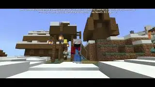 Что за дом построили мне жители в minecraft?