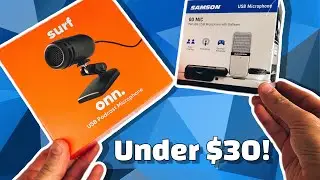 Samson GO MIC & onn USB Microphone Unboxing & Review