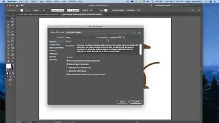 Adobe Illustrator CC 2020 - Saving an illustrator file as a PDF