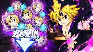 OMG SUPER INSANE 1800 GEMS 7% RATES NEMESIS MELIODAS SUMMONS BANNER LUCK!! [7DS: Grand Cross]