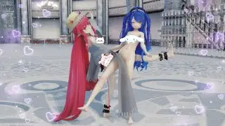 【MMD】Dive To Blue | 天宮こころ, ヴィグナ, ソラ【4k/60fps】【E:105】