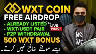 WXT Crypto Coin Free Airdrop - Join And Claim The Biggest Airdrop Of 2024