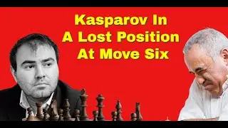 Powerful  Queen’s Gambit | Kasparov In A Lost Position At Move Six | GCT Blitz Zagreb 2021