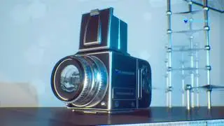 Vintage Camera Logo Reveal