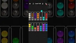 Ball Sort Color Water Puzzle Solution Level 1135