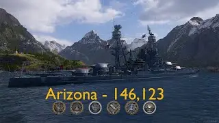 Arizona's Revenge! | World of Warships: Legends (PS5)