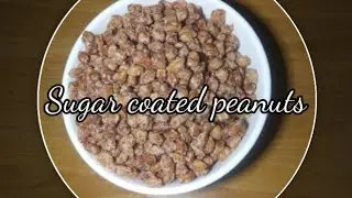 Sugar coated peanuts