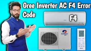 Gree Inverter AC F4 Error Code ll How To Solve F4 Error Code In Gree Inverter AC