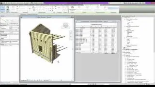 Семейства в Revit. Брус