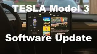 How to do a software update on a Tesla Model 3
