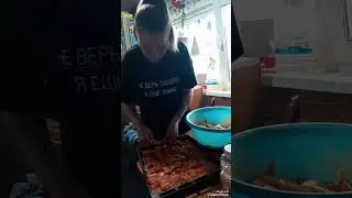 запечённая рыбка ( горбуша) с картошкой