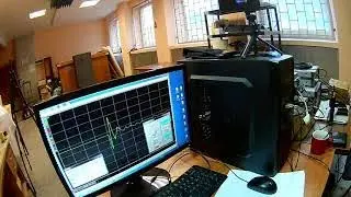 Антенные измерения: изменение сигнала при вращении