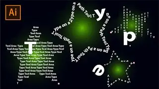 P.15 - Area/vertical Type Tool/ Type Tool On The Path - TYPE in Illustrator | AI CC 2019