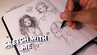 Sketch With Me | Chill Music 🌿🌿