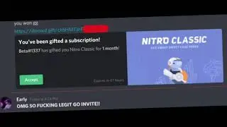 Discord Free Nitro Method! 2020   100% Safe & Legit 🚀