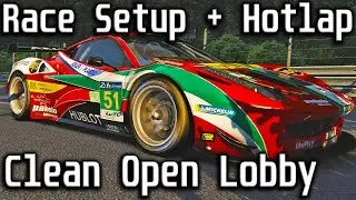 Assetto Corsa Clean Open Lobby!!! Ferrari 458 GT2 Setup @ Monza Online Multiplayer