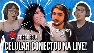 JOVENS REAGEM A QUANDO O CELULAR DO VIZINHO CONECTA NA TV DA STREAMER - COSCOBEU