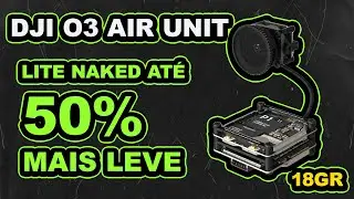 Modificando DJI O3 Air Unit 50% + Leve Redução de peso De-case Reposição de camera barata FPV
