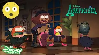 🥷 Innbrudd på museet| Amphibia | Disney Channel Norge