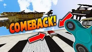 CRAZY COMEBACK AN FIDGET SPINNER (Hypixel Bed Wars)
