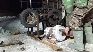 Пилорама первая стружка