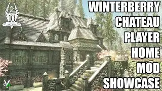 Xbox Skyrim AE: WINTERBERRY CHATEAU Player Home Mod Showcase