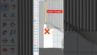 Making 3D Louver Facades in SketchUp with 1001bit 