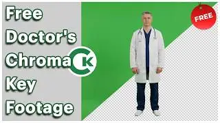 Free Doctor Green Screen Footage | Professional Doctor Chroma Key