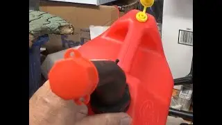 Gas Can Spout and Vent Installation
