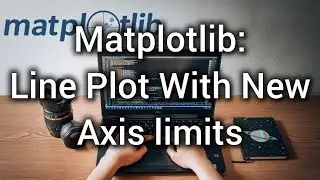 How To Illustrate Line Plot with New Axis Limits in Matplotlib in Python