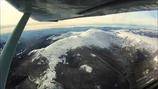 Flying Mount Washington, NH
