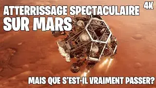 L’atterrissage de PERSERVERANCE sur MARS 4K