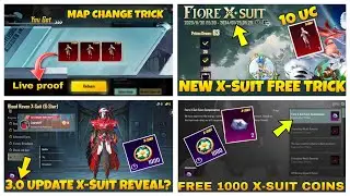 🔴New Secret Trick To Get Free X-suit Almost Live Proof / Bgmi Next Xsuit / 3.0 Update Kab Aayega