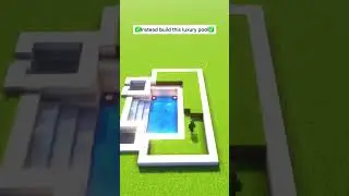 🏝️ Better LUXURY POOL in Minecraft! 