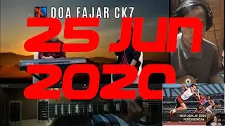 #12. MORNING PRAYER (DOA FAJAR) GBI PRJ CK7 2020 Jun 25 WITH ME LIVE ON WEBINAR
