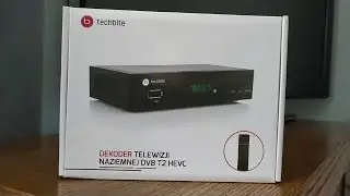 Tuner DVB-T2 HEVC TechBite EV-1424 z Biedronki