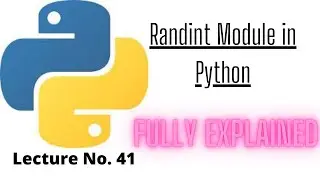Lecture No. 41| Python Programming Series | Knowledge by Umar